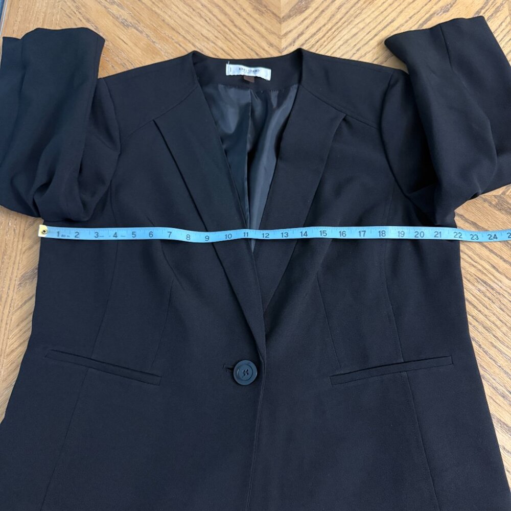 Jones Studio Separates Black One Button Blazer Ja… - image 8